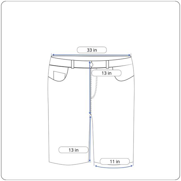 Vintage Ralph Lauren Polo Jean Shorts Mens 33 Blue Denim Baggy Carpenter Y2K - Picture 9 of 10